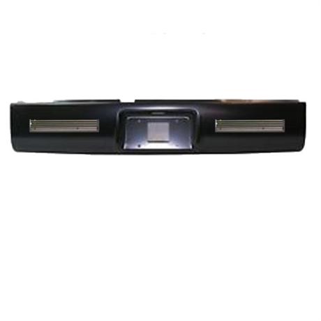 Steel Roll Pan With License And Billet 02-08 Dodge Ram - Click Image to Close